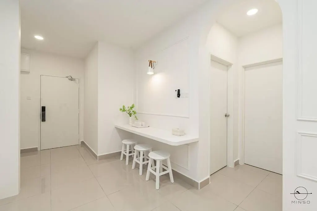 Creamy House Ksl 2 Jb #6Pax #Austin #18Th Floor Apartamento Johor Bahru Malásia