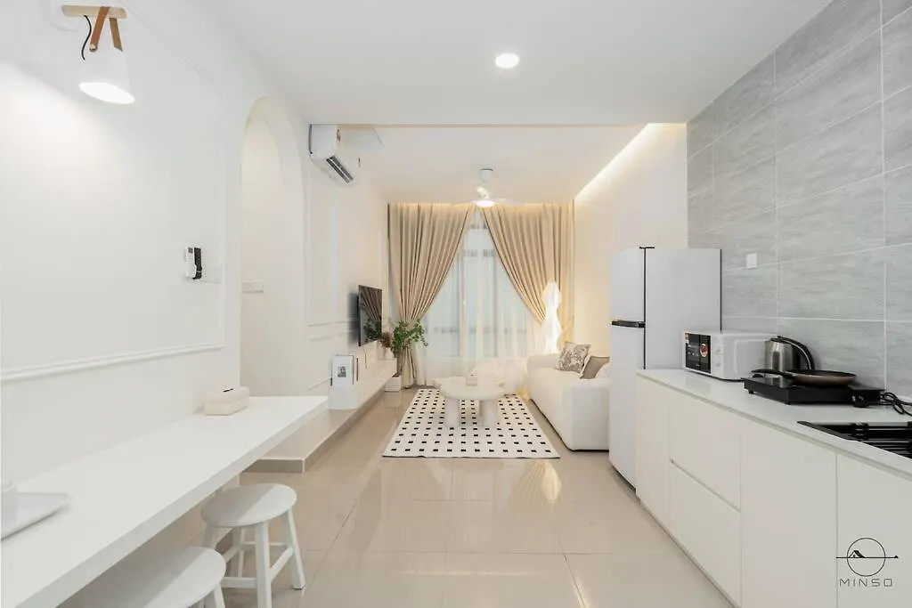 Creamy House Ksl 2 Jb #6Pax #Austin #18Th Floor Apartamento Johor Bahru Malásia
