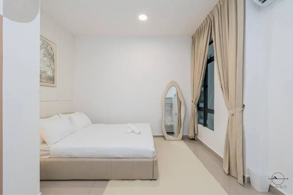 Creamy House Ksl 2 Jb #6Pax #Austin #18Th Floor Apartamento Johor Bahru 0*,