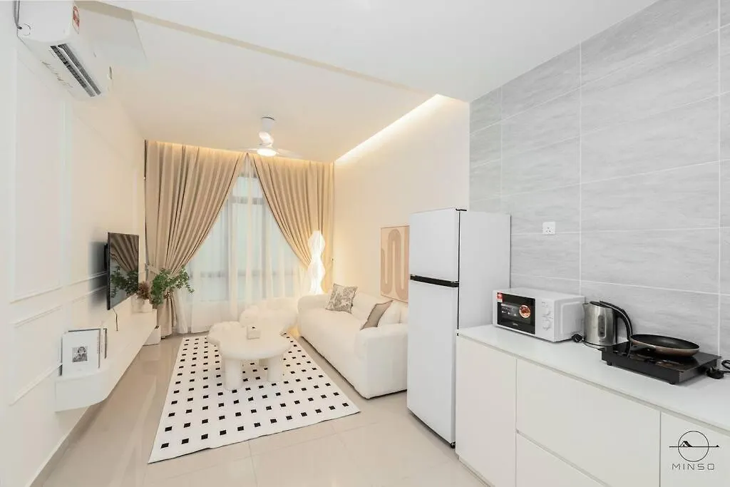Creamy House Ksl 2 Jb #6Pax #Austin #18Th Floor Apartamento Johor Bahru