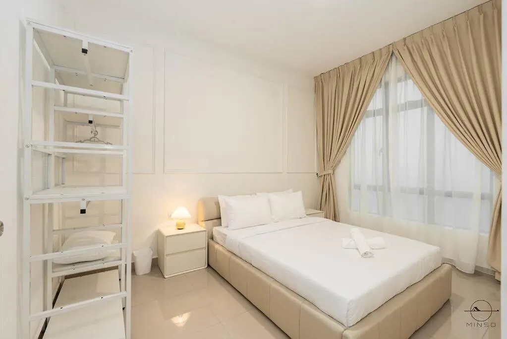 Creamy House Ksl 2 Jb #6Pax #Austin #18Th Floor Apartamento Johor Bahru