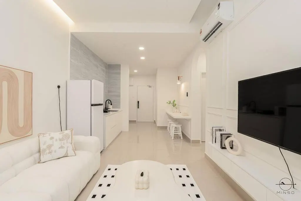 Creamy House Ksl 2 Jb #6Pax #Austin #18Th Floor Apartment Johor Bahru 0*,  Malaysia