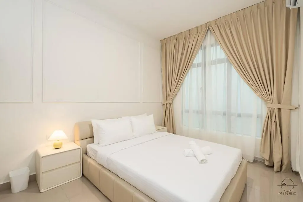 Creamy House Ksl 2 Jb #6Pax #Austin #18Th Floor Apartment Johor Bahru 0*,